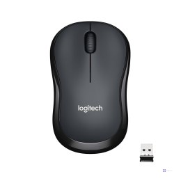 Mysz Logitech M220 Silent 910-004878 (optyczna; 1000 DPI; kolor czarny)