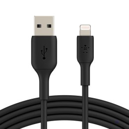 BELKIN KABEL USB PVC USB-A - LIGHTNING, 1M, BLK