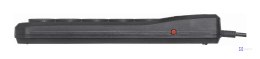 Listwa przeciwprzepięciowa Activejet 5gn/1,5m/cz (10A; 2300W) 1,5m; kolor czarny
