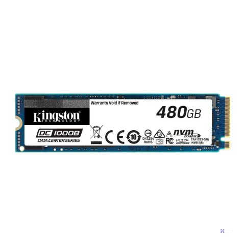 Dysk SSD Kingston DC1000B 480GB M.2 NVMe PCIe Gen3 x4 2280 (3200/565 MB/s)