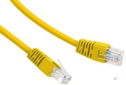 Kabel sieciowy UTP Gembird PP12-1M/Y kat. 5e, Patch cord RJ-45 (1 m)