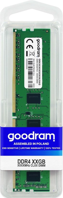 GOODRAM DDR4 8GB PC4-25600 (3200MHz) CL22 GOODRAM 1024x8