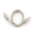 Patchcord GEMBIRD PP6U-0.5M (RJ45 - RJ45 ; 0,50m; UTP; kat. 6; kolor szary)