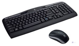 Zestaw bezprzewodowa klawiatura + mysz Logitech 920-003999 (membranowa; USB 2.0; kolor czarny; optyczna)