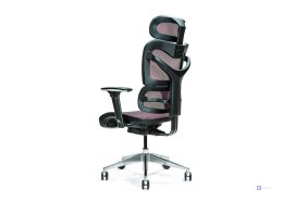 Ergonomiczny fotel biurowy ERGO 600 śliwkowy