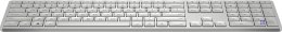 Klawiatura HP 970 Programmable Wireless Keyboard bezprzewodowa srebrna 3Z729AA