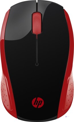 Mysz HP Wireless Mouse 200 Empress Red bezprzewodowa czerwono-czarna 2HU82AA