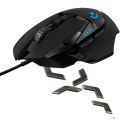 Mysz Logitech G502 Gaming HERO EU 910-005471 (optyczna; 16000 DPI; kolor czarny)