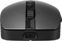 Mysz HP 710 Rechargeable Silent Mouse Black bezprzewodowa z akumulatorem czarna 6E6F2AA