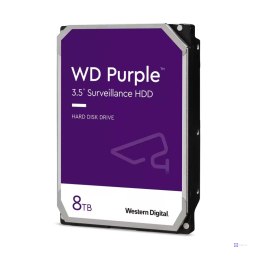 Dysk HDD WD Purple klasy Surveillance 8TB