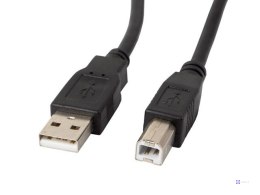 LANBERG KABEL USB-A -> USB-B M/M 0.5M (CZARNY) CA-USBA-10CC-0005-BK