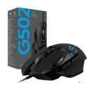 Mysz Logitech G502 Hero 910-005470 (optyczna; 16000 DPI; kolor czarny)