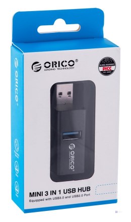 ORICO MINI HUB USB-A 3.1, 5GBPS, 3X USB-A, ALU