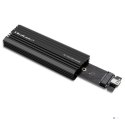 QOLTEC OBUDOWA NV2270 NA DYSK M.2 SSD | SATA | NVME | USB-C | 2TB