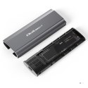 QOLTEC OBUDOWA NV2271 NA DYSK M.2 SSD | SATA | NVME | USB-C | 2TB