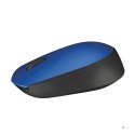 Mysz Logitech 910-004640 (optyczna; 1000 DPI; kolor niebieski