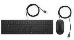 Zestaw klawiatura + mysz HP Pavilion Wired Keyboard and Mouse 400 Combo czarne 4CE97AA