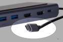 UNITEK HUB USB-C 11W1, USB-C, RJ45, MST, 100W PD