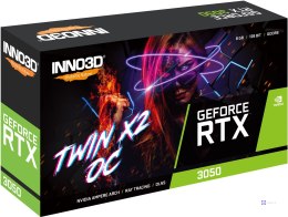 Karta graficzna INNO3D GeForce RTX 3050 TWIN X2 OC 8GB GDDR6