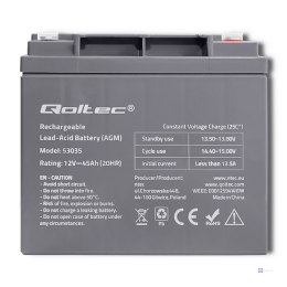 Akumulator bezobsługowy Qoltec 53035
