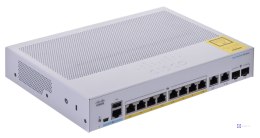 CBS350 Managed 8-port GE, Full PoE, Ext PS, 2x1G Combo