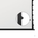 Ekran elektryczny Maclean, z naciągiem Premium , Ściana lub sufit, 120", 4:3, MC-993