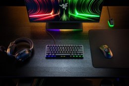 Razer Optyczna klawiatura do gier Huntsman Mini 60% światło LED RGB, NORD, przewodowa, czarna, przełącznik analogowy