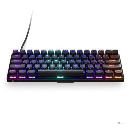 SteelSeries Gaming Keyboard Apex 9 Mini Gaming keyboard Durable and Portable, the detachable USB-C braided cable can withstand t