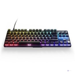 SteelSeries Gaming Keyboard Apex 9 TKL Gaming keyboard Durable and Portable, the detachable USB-C braided cable can withstand th
