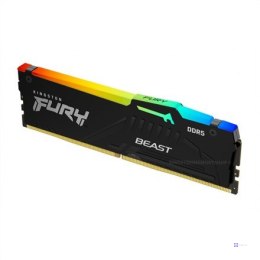 8GB DDR5-5200MT/S CL40 DIMM/FURY BEAST BLACK RGB
