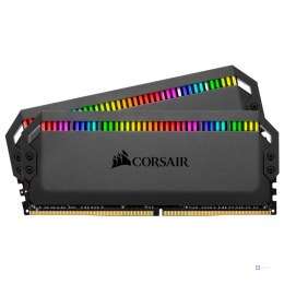 Corsair Dominator Platinum RGB, DDR4-4000, CL19 — podwójny zestaw 16 GB