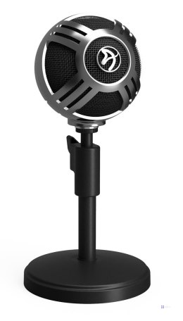 Arozzi Sfera mikrofon stołowy, USB - chrom