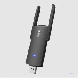 Bezprzewodowy adapter USB Benq TDY31 400+867 Mbit/s, Typ anteny Zewnętrzna, Czarny, 2 GHz/5 GHz
