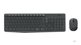 MK235 WIRELESS KEYBOARD / MOUSE/COMBO GREY-DEU-2.4GHZ-CENTRAL