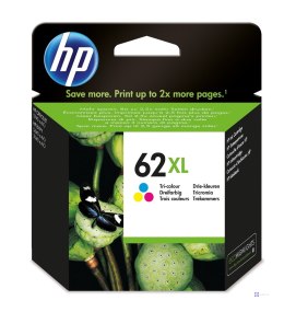 Tusz HP kolor HP 62XL, HP62XL=C2P07AE, 415 str.