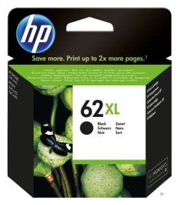 HP 62XL - Hojtydende - sort - oryginał