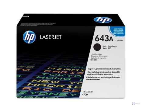HP 643A - sortowanie - oryginał - LaserJet -