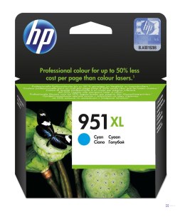 HP 951XL OfficeJet Inkjet Cartridge High Yield Cyan