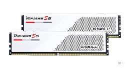 G.SKILL RIPJAWS S5 DDR5 2X32GB 6000MHZ CL30 XMP3 WHITE F5-6000J3040G32GX2-RS5W