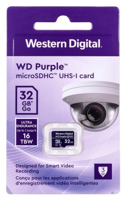 Karta pamięci WD Purple microSDXC WDD032G1P0C (32GB; Class 10, Class U1)
