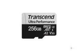 PAMIĘĆ MICRO SDXC 256GB W/A UHS-I TS256GUSD340S TRANSCEND