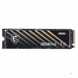 Dysk SSD MSI SPATIUM M460 1TB PCIe Gen4x4 NVMe M.2 2280 3D NAND