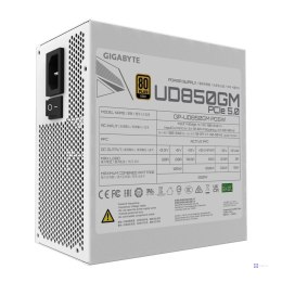 Zasilacz Gigabyte UD850GM PG5W 850W 80+ Gold White