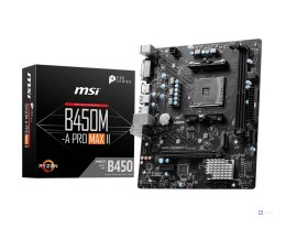 MB AMD B450 SAM4 MATX/B450M-A PRO MAX II MSI