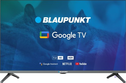 TV 32" Blaupunkt 32FBG5000S Full HD LED, GoogleTV, Dolby Digital, WiFi 2,4-5GHz, BT, czarny