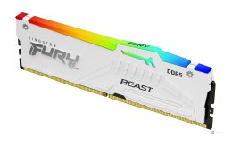 Kingston FURY DDR5 32GB (2x16GB) 6000MHz CL40 Beast White RGB XMP
