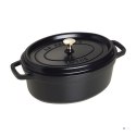 STAUB GARNEK ŻELIWNY OWALNY 4,2L CZARNY