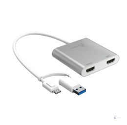USB-C TO DUAL HDMI/MULTI-MONITOR ADAPTER
