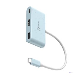 ECO-FRIENDLY USB-C TO HDMI USB/TYPE-A WITH POWER DELIVERY