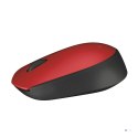 Mysz Logitech M171 910-004641 (optyczna; 1000 DPI; kolor czerwony)